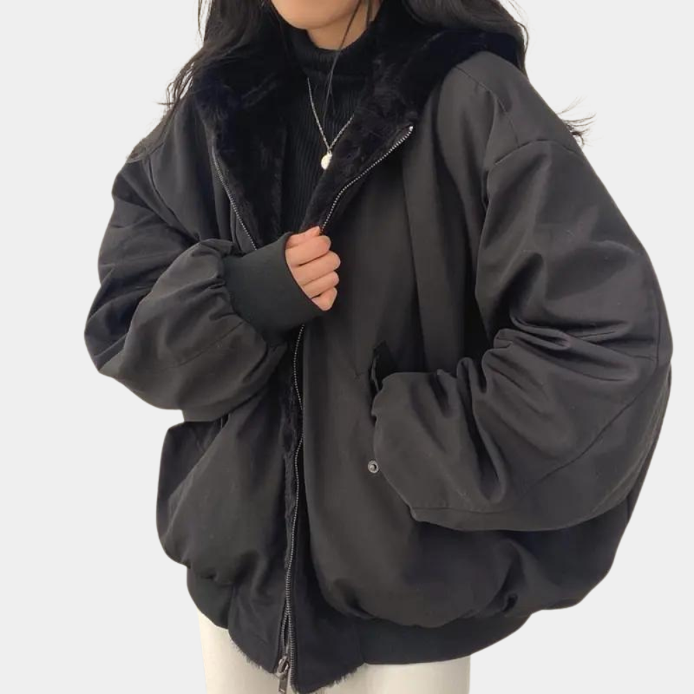 Oversize’owa zimowa kurtka damska Cozy – swobodny must-have na chłodne dni