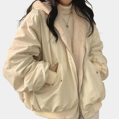 Oversize’owa zimowa kurtka damska Cozy – swobodny must-have na chłodne dni