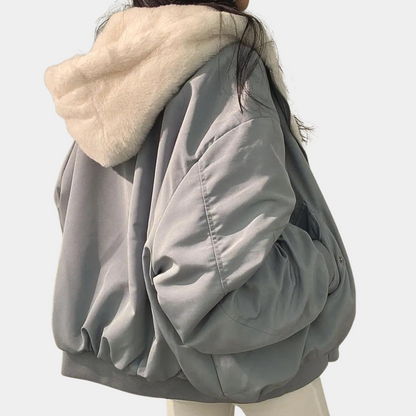 Oversize’owa zimowa kurtka damska Cozy – swobodny must-have na chłodne dni