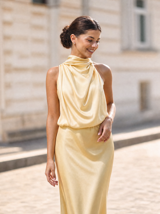 Sukienka yellow